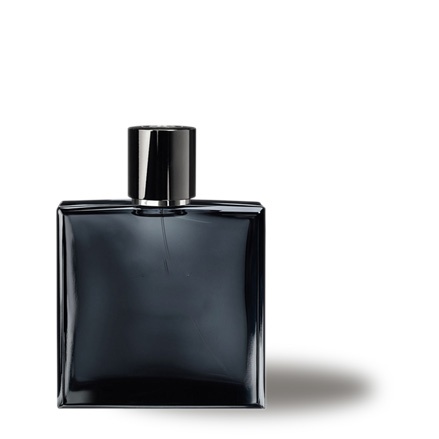 black perfume bottle