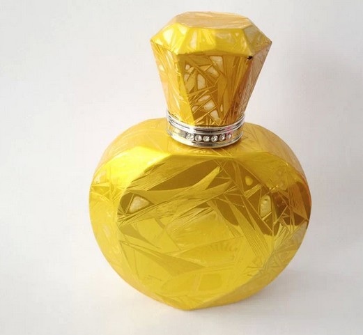 women's perfume gold bottle