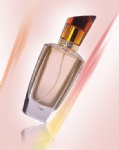 glass brown color cap with hand polishing bottle