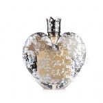 30ml 70ml heart shape perfume bottle with metal cap