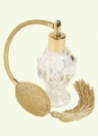 antique style bulb spray crystal bottle