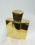 wooden cap perfume bottle