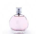 frosted round design surly cap perfume bottle